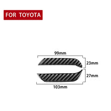 Load image into Gallery viewer, 2 PCS / Set Carbon Fiber Car Instrument Both Sides Decorative Sticker for Toyota 4Runner 2010-2020, Instrument Both Sides