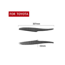 Load image into Gallery viewer, 2 PCS / Set Carbon Fiber Car Rearview Mirror Decorative Sticker for Toyota 4Runner 2010-2020, Rearview Mirror