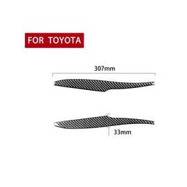 2 PCS / Set Carbon Fiber Car Rearview Mirror Decorative Sticker for Toyota 4Runner 2010-2020, Rearview Mirror