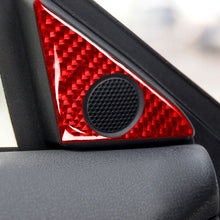 Load image into Gallery viewer, 4 PCS / Set Carbon Fiber Car Door Horn + Window Air Outlet Decorative Sticker for Nissan GTR R35 2008-2016, Left and Right Driving Universal, Door Horn + Window Air Outlet