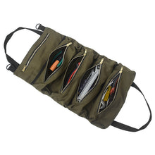 Load image into Gallery viewer, Car Auto Multi-function Canvas Storage Bag Portable Tool Bag Hanging Pocket Bag, Multi-function Army Green, Multi-function Black, Multi-function Khaki