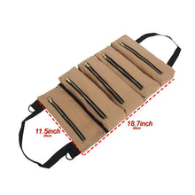 Load image into Gallery viewer, Car Auto Multi-function Canvas Storage Bag Portable Tool Bag Hanging Pocket Bag, Multi-function Army Green, Multi-function Black, Multi-function Khaki
