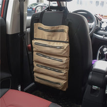 Load image into Gallery viewer, Car Auto Multi-function Canvas Storage Bag Portable Tool Bag Hanging Pocket Bag, Multi-function Army Green, Multi-function Black, Multi-function Khaki