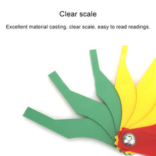 Load image into Gallery viewer, Car Brake Pad Scale Ruler Thickness Measuring Tool, Car Brake Pad Scale Ruler
