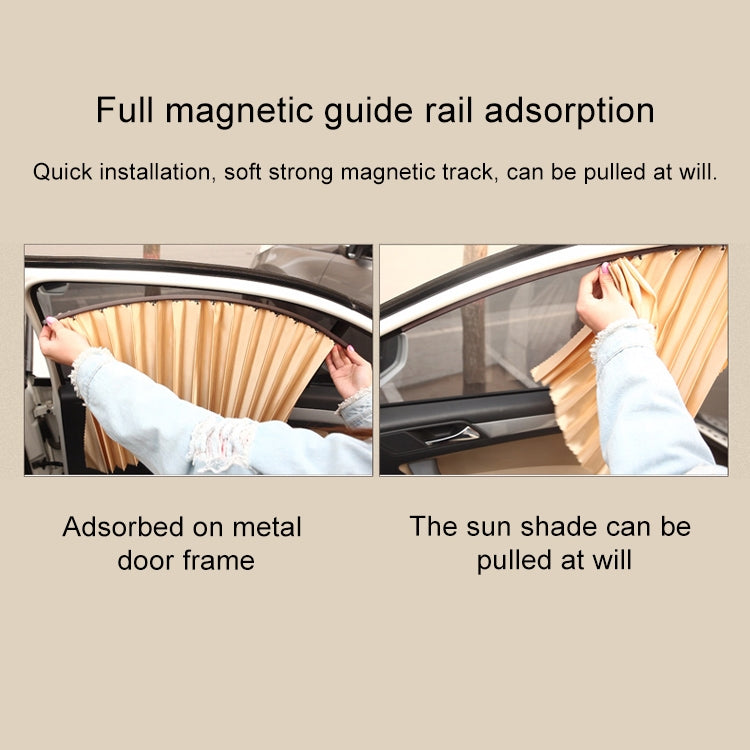 4 in 1 Car Auto Sunshade Curtains Windshield Cover Set