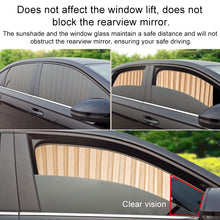 Load image into Gallery viewer, 4 in 1 Car Auto Sunshade Curtains Windshield Cover Set