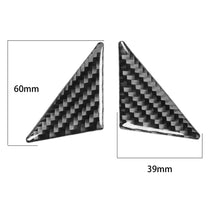 Load image into Gallery viewer, Carbon Fiber Car Left Right Side Window Posts Decorative Sticker for Dodge Challenger 2015 to Now, Left Driving, Left Right Side Window Posts