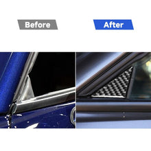 Load image into Gallery viewer, Carbon Fiber Car Left Right Side Window Posts Decorative Sticker for Dodge Challenger 2015 to Now, Left Driving, Left Right Side Window Posts