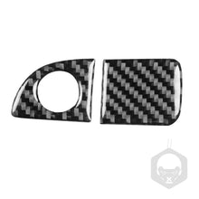 Load image into Gallery viewer, Carbon Fiber Car Co-pilot Storage Handle Decorative Sticker for Dodge Challenger 2015 to Now, Left Driving, Co-pilot Storage Handle