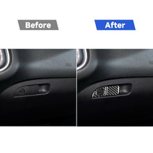 Load image into Gallery viewer, Carbon Fiber Car Co-pilot Storage Handle Decorative Sticker for Dodge Challenger 2015 to Now, Left Driving, Co-pilot Storage Handle