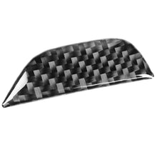 Load image into Gallery viewer, Carbon Fiber Car Central Control Armrest Storage Button Decorative Sticker for Dodge Challenger 2015 to Now, Left Driving, Central Control Armrest Storage Button