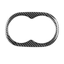 Load image into Gallery viewer, Carbon Fiber Car Rear Handrail Cup Holder Decorative Sticker for Dodge Challenger 2015 to Now, Left Driving, Rear Handrail Cup Holder