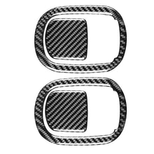 Load image into Gallery viewer, 4 PCS / Set Carbon Fiber Car Seat Back Decorative Sticker for Dodge Challenger 2015 to Now, Left Driving, Seat Back