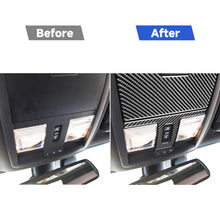 Load image into Gallery viewer, 2 PCS / Set Carbon Fiber Car Reading Light Panel Decorative Sticker for Dodge Challenger 2015 to Now, Left Driving, Reading Light Panel