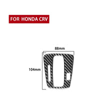 Load image into Gallery viewer, Carbon Fiber Car Gear Indicator Frame Decorative Sticker for Honda CRV 2007-2011,Left Drive, Gear Indicator Frame,Left Drive