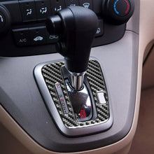 Load image into Gallery viewer, Carbon Fiber Car Gear Indicator Frame Decorative Sticker for Honda CRV 2007-2011,Left Drive, Gear Indicator Frame,Left Drive