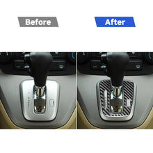 Load image into Gallery viewer, Carbon Fiber Car Gear Indicator Frame Decorative Sticker for Honda CRV 2007-2011,Left Drive, Gear Indicator Frame,Left Drive