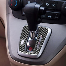 Load image into Gallery viewer, Carbon Fiber Car Gear Indicator Frame Decorative Sticker for Honda CRV 2007-2011,Right Drive, Gear Indicator Frame,Right Drive