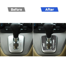 Load image into Gallery viewer, Carbon Fiber Car Gear Indicator Frame Decorative Sticker for Honda CRV 2007-2011,Right Drive, Gear Indicator Frame,Right Drive