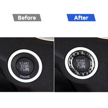 Load image into Gallery viewer, Carbon Fiber Car Ignition Switch Inside Decorative Sticker for Dodge Challenger 2015 to Now, Left Driving, Ignition Switch Inside