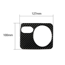 Load image into Gallery viewer, Carbon Fiber Car Headlight Switch Panel Decorative Sticker for Volkswagen Golf 6 2008-2012, Right Driving, Headlight Switch Panel, Right Driving