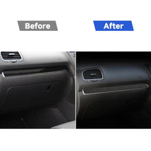 Load image into Gallery viewer, Carbon Fiber Car Central Control Strip Decorative Sticker for Volkswagen Golf 6 2008-2012, Right Driving, Central Control Strip, Right Driving
