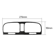 Load image into Gallery viewer, Carbon Fiber Car Middle Air Outlet Decorative Sticker for Volkswagen Golf 6 2008-2012, Middle Air Outlet