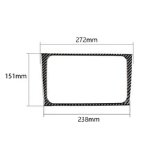 Load image into Gallery viewer, Carbon Fiber Car CD Panel Decorative Sticker for Volkswagen Golf 6 2008-2012, CD Panel