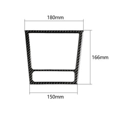 Load image into Gallery viewer, Carbon Fiber Car Ashtray Frame Decorative Sticker for Volkswagen Golf 6 2008-2012, Ashtray Frame