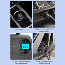 Load image into Gallery viewer, 12V Portable Car Tire Air Pump Style:Digital Display Version, Digital Display Version