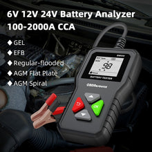 Load image into Gallery viewer, BM550 6V / 12V / 24V 3 in 1 Battery Tester Analyzer Battery Life Detector, BM550
