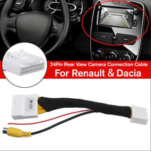 Load image into Gallery viewer, For Renault Car 24Pin Video Input Switch Reverse Parking Camera RCA Adapter Cable, For Renault