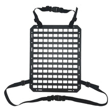 Load image into Gallery viewer, Car Rigid Seat Back Organizer Molle Panel Storage Rack, Storage Rack