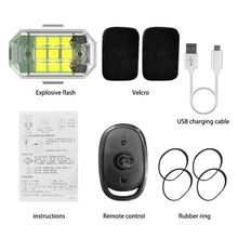 Load image into Gallery viewer, Motorcycle Super Waterproof Multi-Mode Strobe Light with Wireless Remote Control, Multi-Mode Strobe Light w