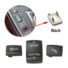 Load image into Gallery viewer, For BMW 3 Series Left Driving Car Central Control Multi-function Radar Button 6131 9252 912, Radar Button (Black), Radar Button (Red)