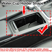 Load image into Gallery viewer, For Mercedes-Benz W204 / W212 2008-2015 Left Driving Car Water Cup Holder 2046802391, For Mercedes-Benz W204 / W212 2008-2015 (Black), For Mercedes-Benz W204 / W212 2008-2015 (Red)