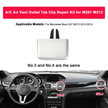 Load image into Gallery viewer, For Mercedes-Benz W212 2014-2015 Car Right Tail Plug Air Conditioning Exhaust Switch Paddle Air Conditioning Leaf Clip 212 830 0154 9116, For Mercedes-Benz W212 2014-2015 Right Tail Plug