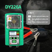 Load image into Gallery viewer, DUOYI DY226A Car 3 in 1 CCA Load Battery Charging Digital Capacity Tester, DY226A
