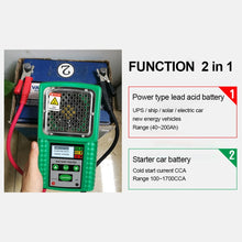 Load image into Gallery viewer, DUOYI DY226A Car 3 in 1 CCA Load Battery Charging Digital Capacity Tester, DY226A