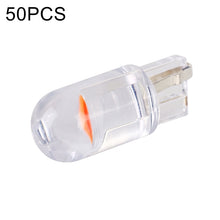 Load image into Gallery viewer, 50pcs T10 DC24V / 0.36W / 0.03A Car Clearance Light COB Lamp Beads, DC24V (Ice Blue Light), DC24V (Blue Light), DC24V (Pink Light), DC24V (Green Light), DC24V (Red Light), DC24V (White Light), DC24V (Yellow Light)