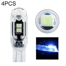 Load image into Gallery viewer, 4pcs T10 DC12V /  0.84W / 0.07A / 150LM Car Clearance Light 5LEDs SMD-3030 Lamp Beads with lens