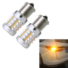 Load image into Gallery viewer, 2pcs 1156 IC12-28V / 16.68W / 1.39A Car 3020EMC-26 Constant Current Wide Voltage Turn Signal Light, 1156 (White Light), 1156 (Yellow Light)