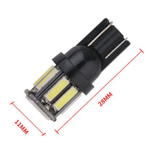 Load image into Gallery viewer, 10pcs T10 DC12V / 0.96W / 0.08A Car Clearance Light 10LEDs SMD-7020 Lamp Beads