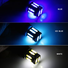 Load image into Gallery viewer, 10pcs T10 DC12V / 0.96W / 0.08A Car Clearance Light 10LEDs SMD-7020 Lamp Beads