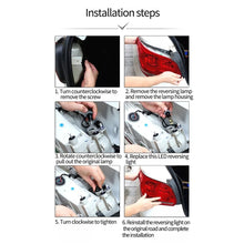 Load image into Gallery viewer, 4pcs T15 DC12V / 1.5W / 0.13A / 540LM Car Decoding Reversing Light 9LEDs SMD-3030 Lamp Beads, 4pcs T15