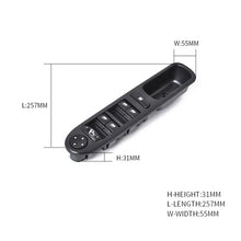 Load image into Gallery viewer, Car Auto Front Left Electronic Window Master Control Switch Button 6554.KT for Peugeot 307, For Peugeot 307