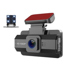 Load image into Gallery viewer, F9 Car Front and Rear Dual Camera HD Infrared Night Vision Car Driving Recorder, Car Front and Rear