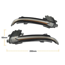 Load image into Gallery viewer, 1 Pair For Audi A4 B8.5 Car Dynamic LED Turn Signal Light Rearview Mirror Flasher Water Blinker, For Audi A4 B8.5