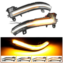 Load image into Gallery viewer, 1 Pair For BMW 3 Series F20 Car Dynamic LED Turn Signal Light Rearview Mirror Flasher Water Blinker, For BMW 3 Series F20 (Transparent), For BMW 3 Series F20 (Transparent Black)
