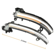 Load image into Gallery viewer, 1 Pair For BMW 3 Series F20 Car Dynamic LED Turn Signal Light Rearview Mirror Flasher Water Blinker, For BMW 3 Series F20 (Transparent), For BMW 3 Series F20 (Transparent Black)